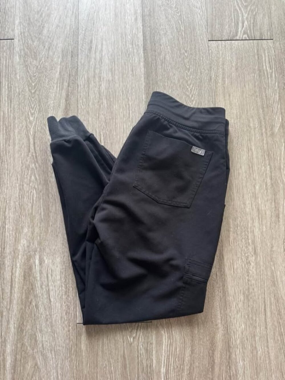 FIGS Zamora Jogger Scrub Pants XS Petite – Black